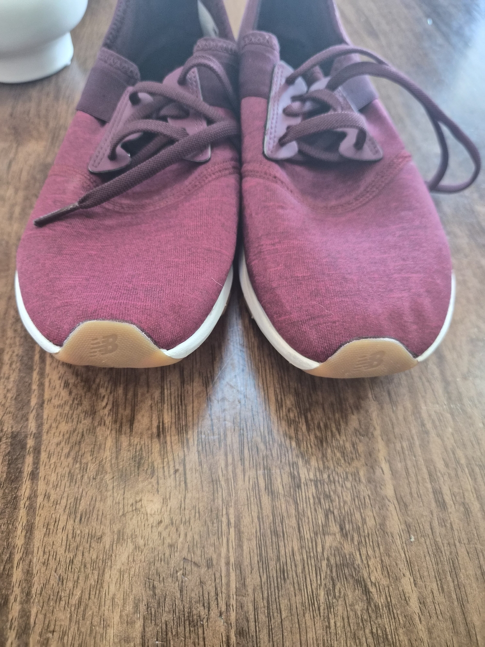 New Balance Women's Slip-On Athletic Sneakers in Burgundy - Picture 6 of 6